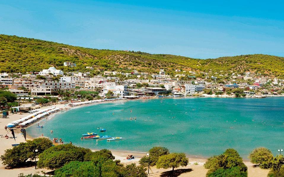 Παραθαλασσιο Στουντιο Μιχαλιας Sea View Studio Michalias Νουμερο 8 Agia Marina  Dış mekan fotoğraf