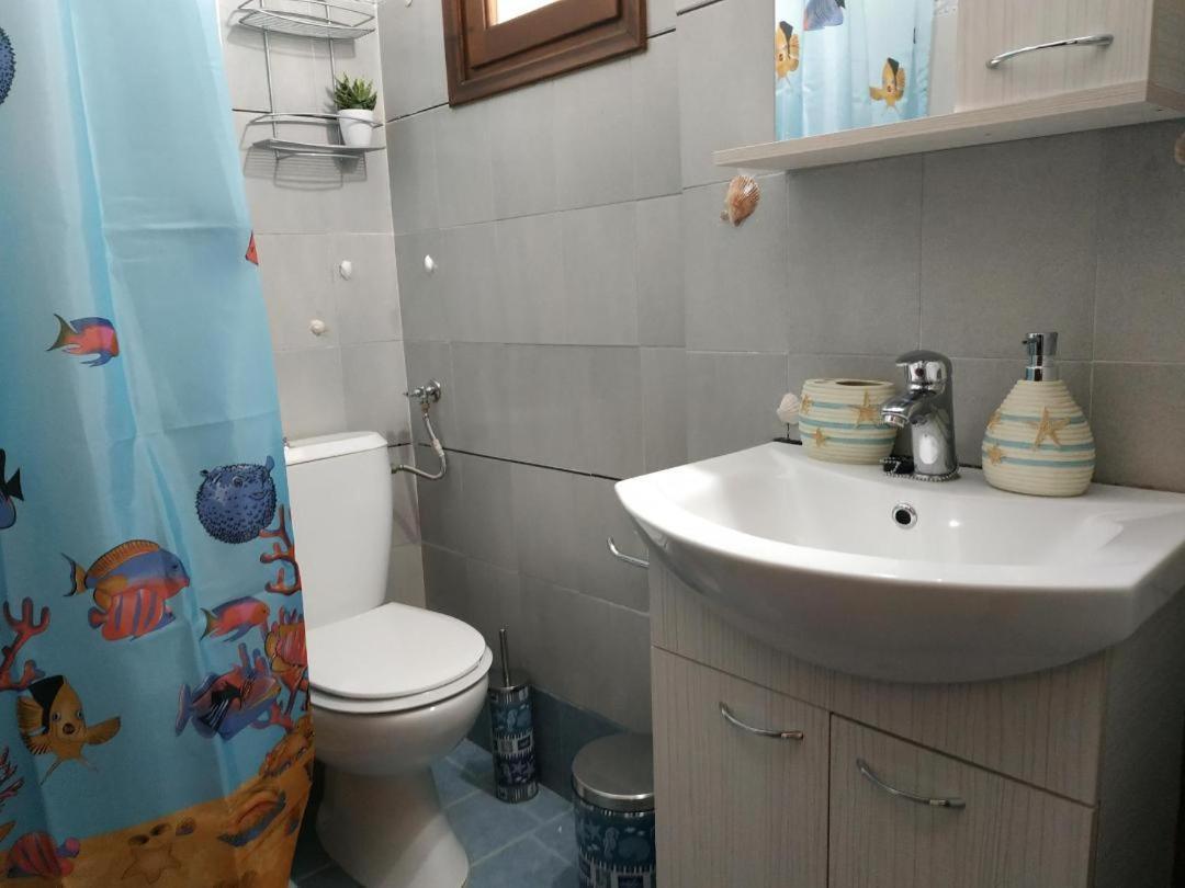 Παραθαλασσιο Στουντιο Μιχαλιας Sea View Studio Michalias Νουμερο 8 Agia Marina  Dış mekan fotoğraf