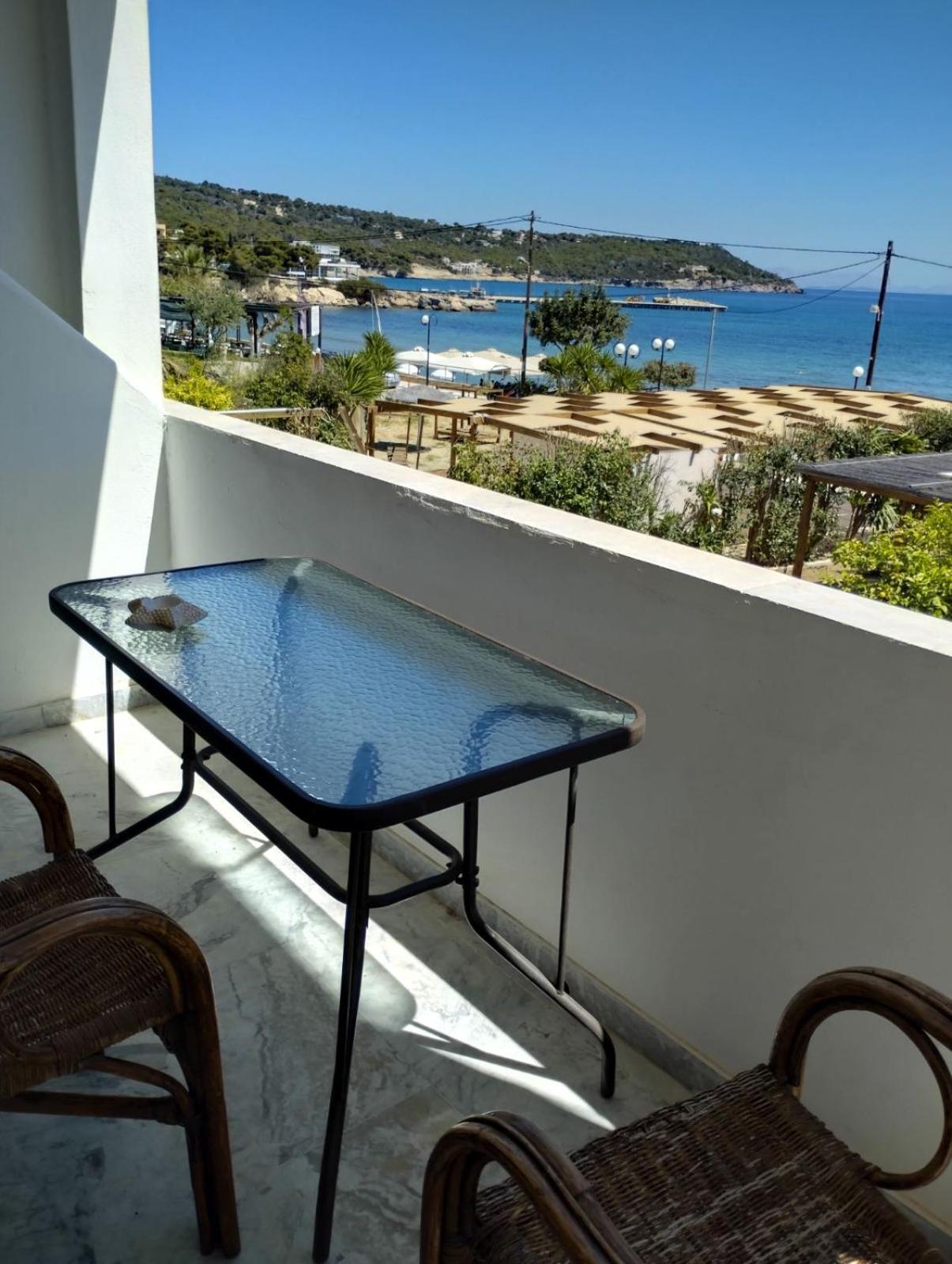 Παραθαλασσιο Στουντιο Μιχαλιας Sea View Studio Michalias Νουμερο 8 Agia Marina  Dış mekan fotoğraf